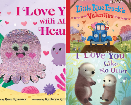 💗 Valentine’s Day Books for Toddlers (0–4) with Sweet Teachable Moments❤️ cover photo collage