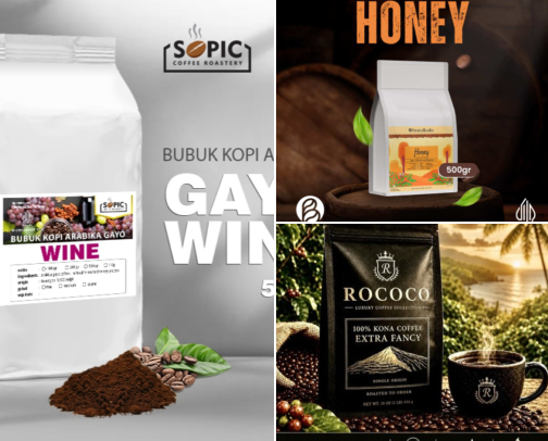 World Gourmet Coffee Guide: From Rare Specialty Beans to Exceptional Daily Brews cover photo collage