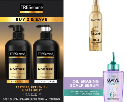 Thick & Fine Hair Care cover photo collage