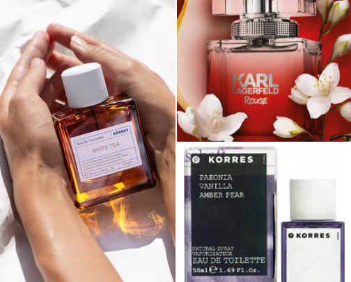 Perfumes for summer 2025 cover photo collage