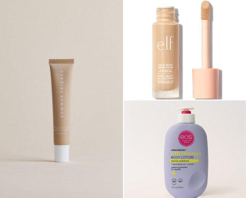 My favorite beauty recs cover photo collage