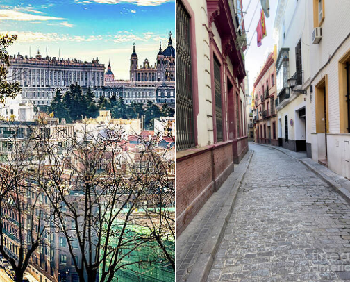 Discovering Spain cover photo collage