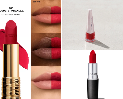 My Favorite Red Lipsticks! cover photo collage