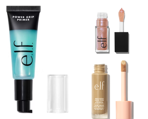 Elf cosmetics💋 cover photo collage
