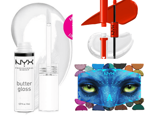Favorite from nyx, kiko and mac. cover photo collage