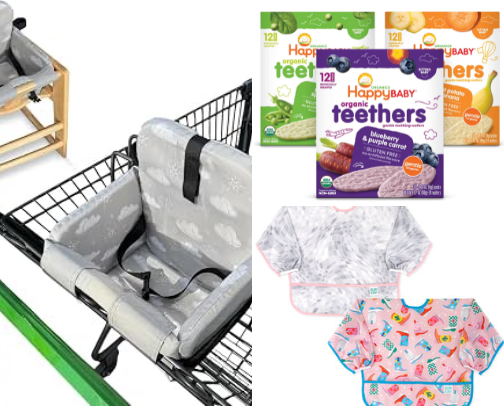 Baby restaurant essentials cover photo collage