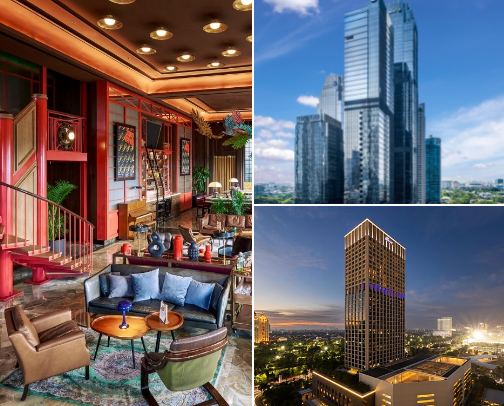 Jakarta's hotel recommendation cover photo collage
