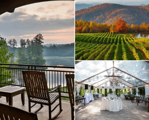 Hendersonville, NC Wedding Venues cover photo collage