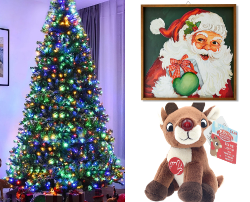My Favorite Christmas Decor cover photo collage