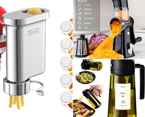 Kitchen Essentials cover photo collage