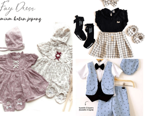 Fashion Baby & Kids Part 2 cover photo collage