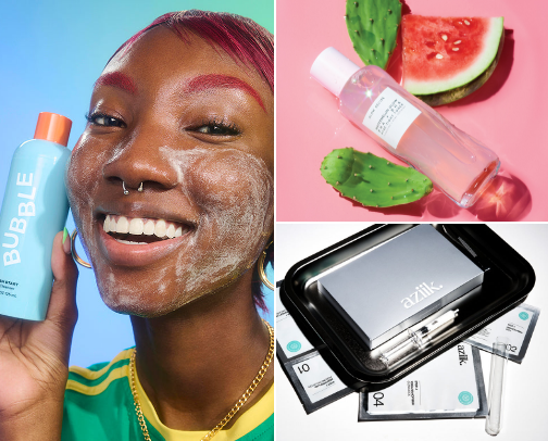 Skincare Holy Grails cover photo collage