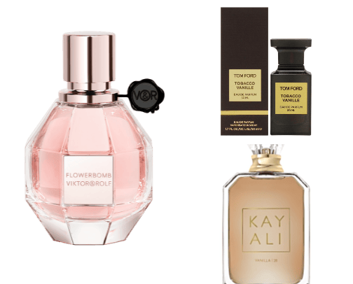 Best perfumes for women cover photo collage