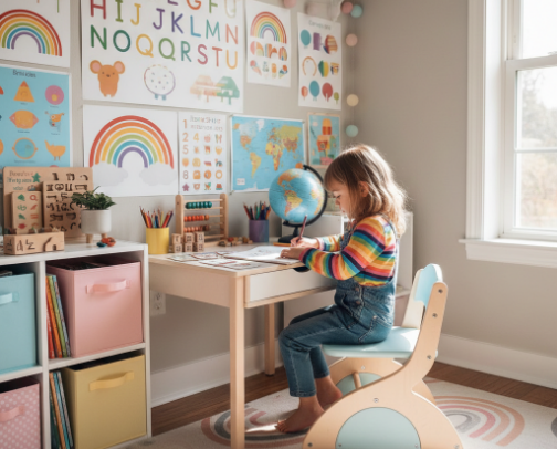 Home-school Essentials for beginners cover photo collage