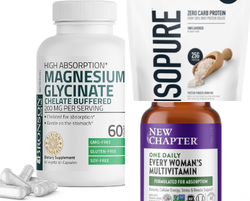 Daily vitamins/supplements for women💊💪🏼 cover photo collage