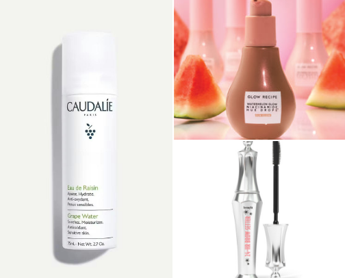 current makeup products I use in my makeup routine cover photo collage