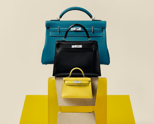 HERMES bags cover photo collage