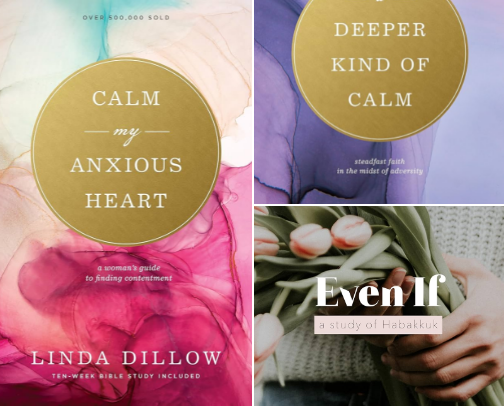 Devotionals and books cover photo collage