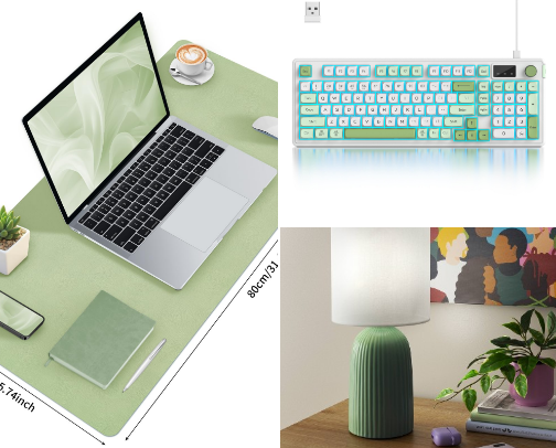 Dream Desk Space 💻 cover photo collage