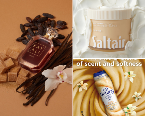 What if i told you i was addicted to vanilla🫩🍨 cover photo collage