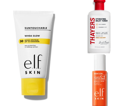 Dewy skin: drug store edition 🫧✨🧖‍♀️ cover photo collage