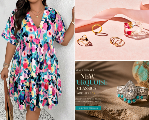 Fashion cover photo collage