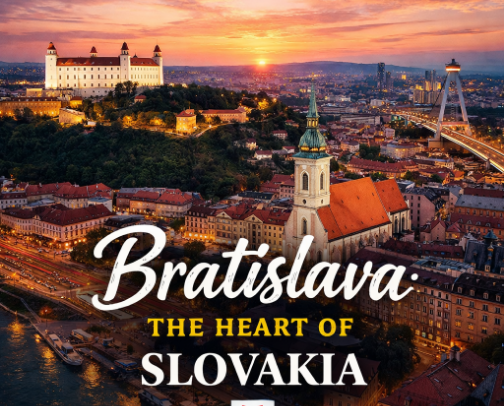 Bratislava: The Heart of Slovakia cover photo collage