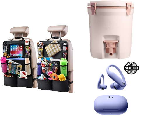 🚗 Long Distance Road Trip Essentials (Mom-Approved + Organized) cover photo collage