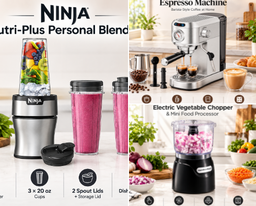 Best Small Appliances for Easy Everyday Living cover photo collage