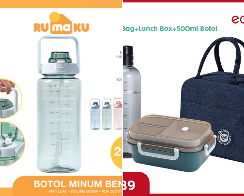 Bento Kit & Bottle 🍜🧋 cover photo collage