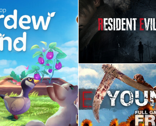 Games I ALWAYS play and LOVE cover photo collage