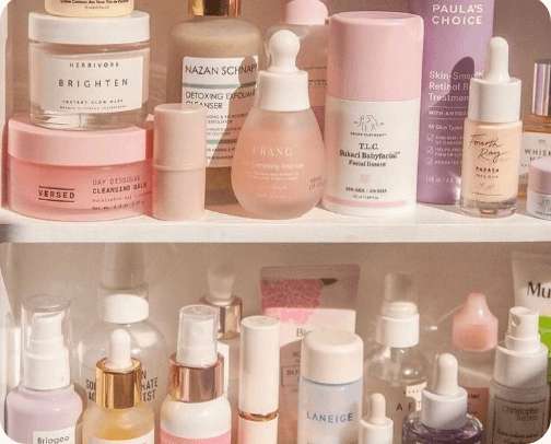 Skincare Essentials cover photo collage