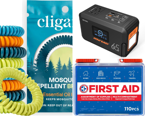 Camping Essentials cover photo collage