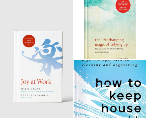 Books that will change the way you clean and organize cover photo collage