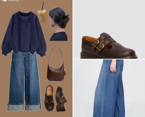 casual work outfit cover photo collage