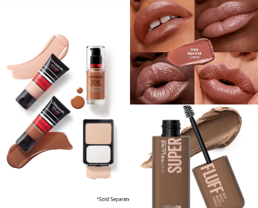 Makeup I use and love at affordable prices cover photo collage
