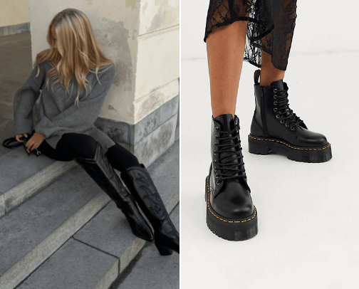 Boots cover photo collage