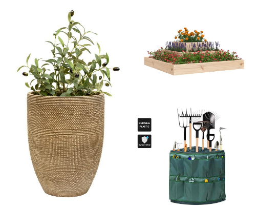 Kogan essential gardening tools 🏡🪏🪴🧑‍🌾 cover photo collage