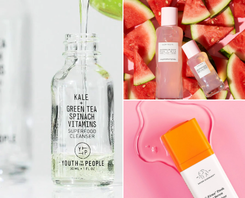 morning skincare routine from sephora✨ cover photo collage