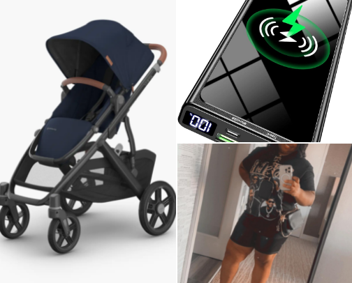 Vista stroller cover photo collage