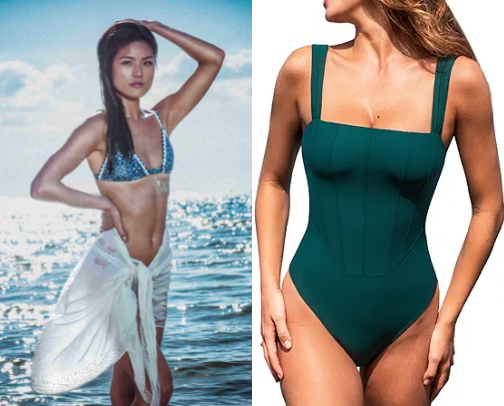 Swimwear cover photo collage