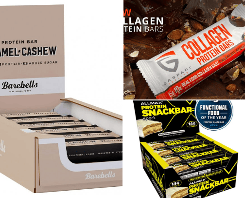 Protein Bars cover photo collage
