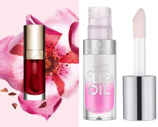 Lip oils 🌸 cover photo collage
