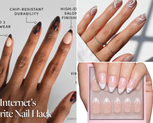 My Favorite Press-On & Gel Nails | Long-Lasting Nail Picks cover photo collage
