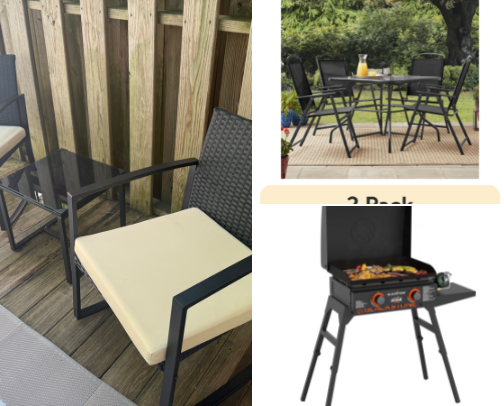 Outdoor living cover photo collage