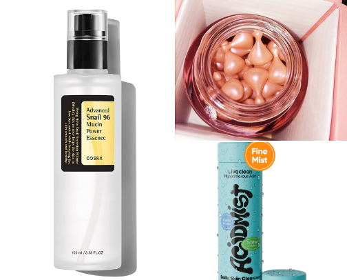 Transform your Skincare cover photo collage
