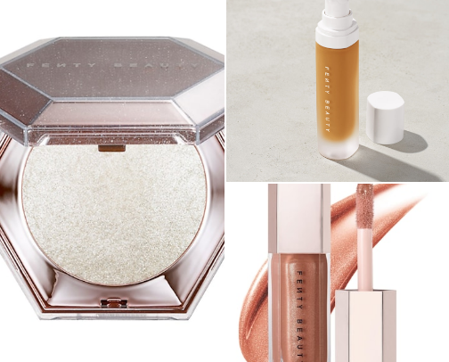 Fenty Products that have me on a choke hold cover photo collage
