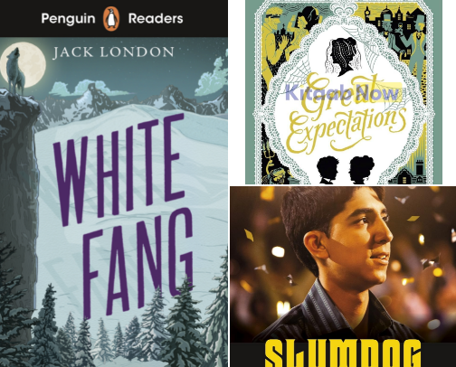 Read Online - Penguin Readers Level 6: White Fang (ELT Graded Reader) for B1+ Teens cover photo collage