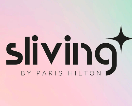 Paris Hilton Sliving shop cover photo collage
