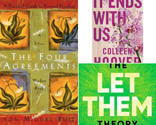 Not a huge reader but these books I have read and enjoyed! cover photo collage